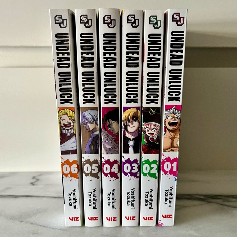 Undead Unluck Volume 1-6 Manga